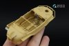 Quinta Studio QD+35145 Schwimmwagen Type 166 3D-Printed & coloured Interior on decal paper (Tamiya) (with 3D-printed resin parts) 1/35